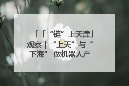 「“链”上天津」观察｜“上天”与“下海” 做机器人产业链细分领域强者