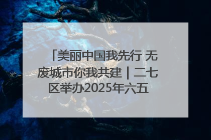 美丽中国我先行 无废城市你我共建｜二七区举办2025年六五环境日主题宣传活动