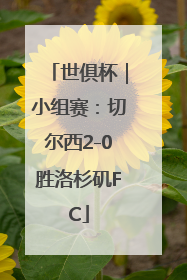 世俱杯｜小组赛：切尔西2-0胜洛杉矶FC