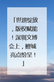 世遗绽放，版权赋能！深圳文博会上，鲤城亮点纷呈！
