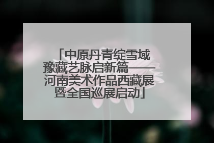 中原丹青绽雪域 豫藏艺脉启新篇——河南美术作品西藏展暨全国巡展启动