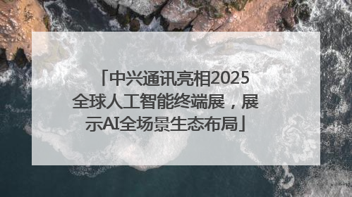 中兴通讯亮相2025全球人工智能终端展，展示AI全场景生态布局