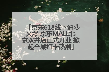 京东618线下消费火爆 京东MALL北京双井店正式开业 掀起全城打卡热潮