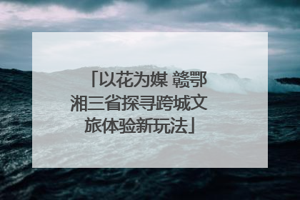 以花为媒 赣鄂湘三省探寻跨城文旅体验新玩法