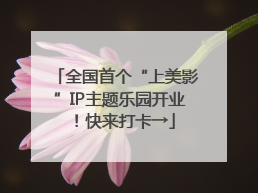 全国首个“上美影”IP主题乐园开业！快来打卡→