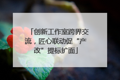 创新工作室跨界交流，匠心联动促“产改”提标扩面