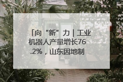 向“新”力｜工业机器人产量增长76.2%，山东因地制宜发展新质生产力