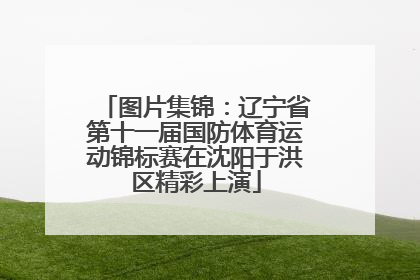 图片集锦：辽宁省第十一届国防体育运动锦标赛在沈阳于洪区精彩上演