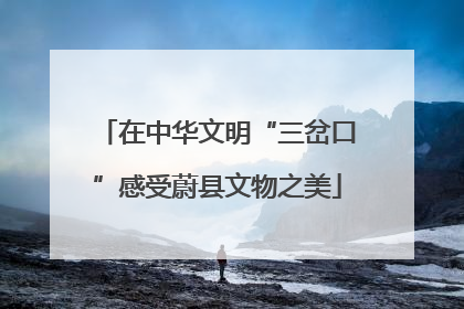 在中华文明“三岔口”感受蔚县文物之美