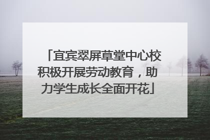 宜宾翠屏草堂中心校积极开展劳动教育，助力学生成长全面开花