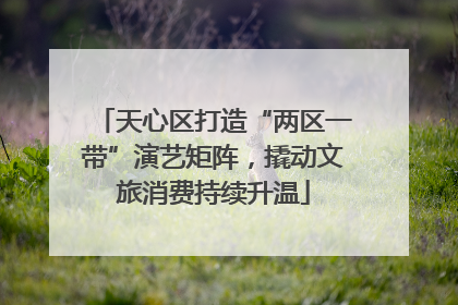 天心区打造“两区一带”演艺矩阵，撬动文旅消费持续升温