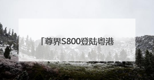 尊界S800登陆粤港澳车展，以黑科技与奢华重构超豪华车标准