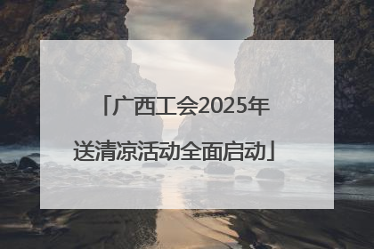 广西工会2025年送清凉活动全面启动