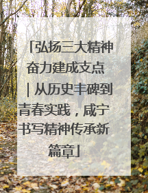 弘扬三大精神 奋力建成支点｜从历史丰碑到青春实践，咸宁书写精神传承新篇章