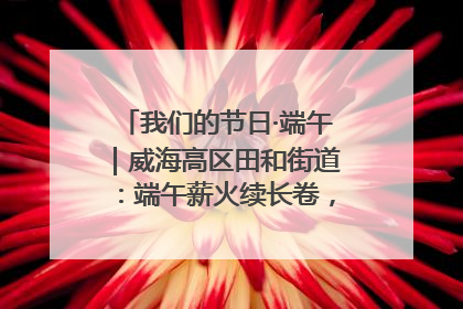 我们的节日·端午｜威海高区田和街道：端午薪火续长卷，邻里馨香聚暖流
