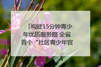 构建15分钟青少年优质服务圈 全省首个“社区青少年宫”落地成都成华区｜一老一小总关情