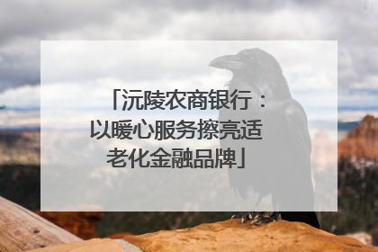 沅陵农商银行：以暖心服务擦亮适老化金融品牌