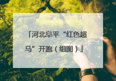 河北阜平“红色超马”开跑（组图）