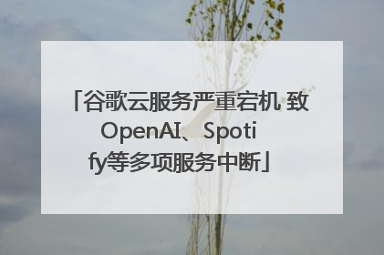 谷歌云服务严重宕机 致OpenAI、Spotify等多项服务中断