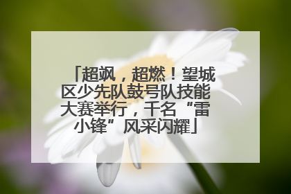 超飒，超燃！望城区少先队鼓号队技能大赛举行，千名“雷小锋”风采闪耀