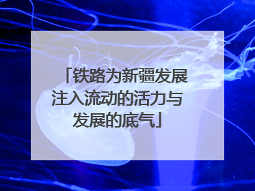 铁路为新疆发展注入流动的活力与发展的底气