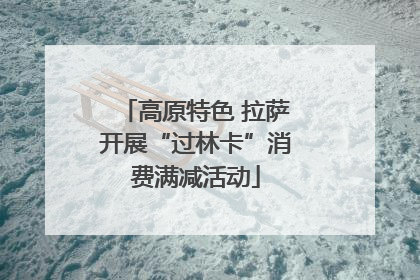 高原特色 拉萨开展“过林卡”消费满减活动
