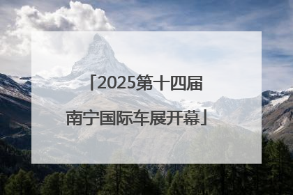 2025第十四届南宁国际车展开幕